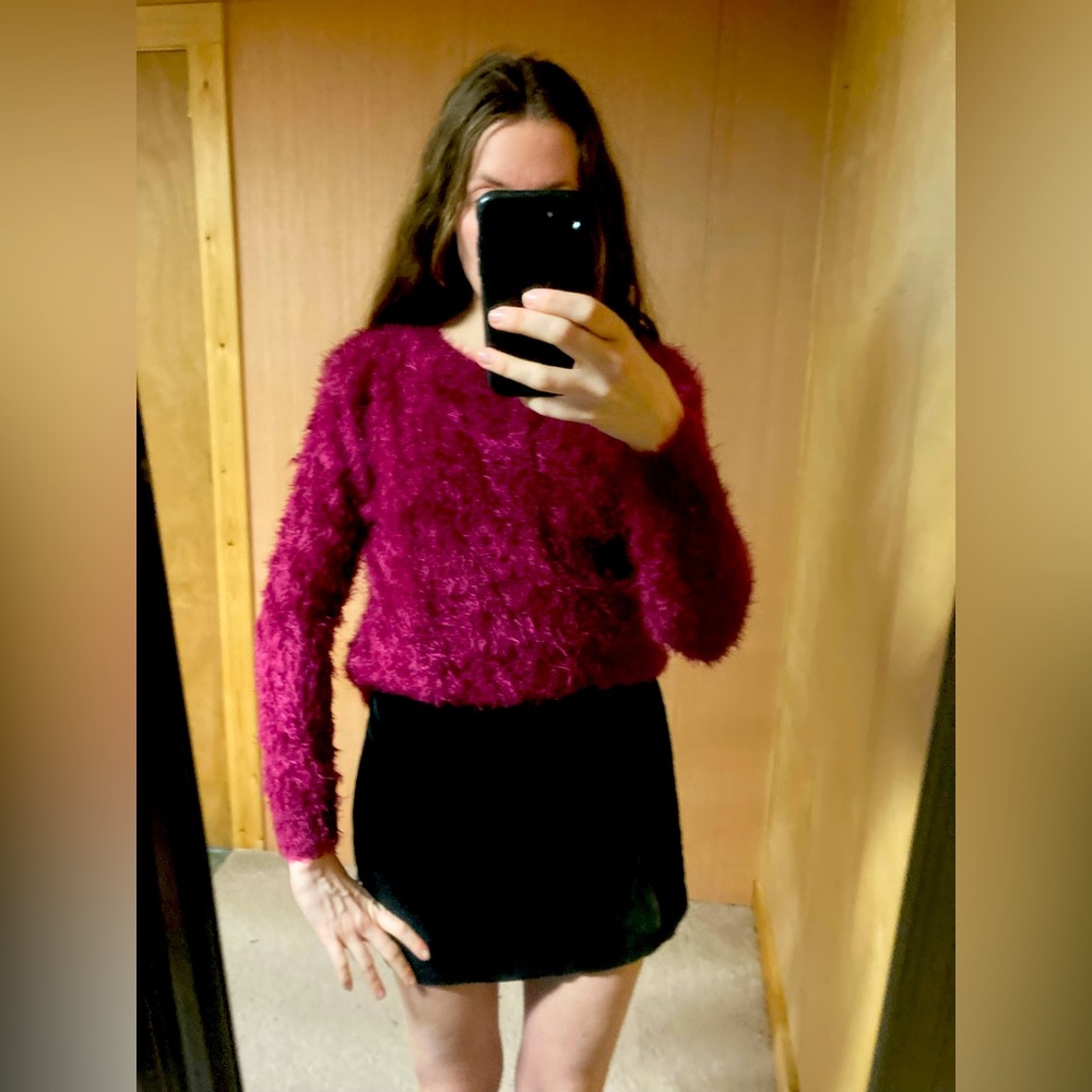 Vintage Y2K Fuzzy Sweater